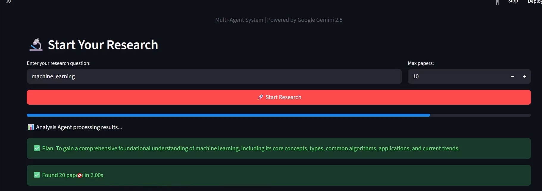 Multi-Agent Research Assistant